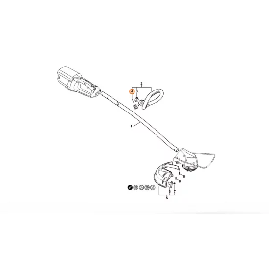 STIHL  Śruba skrzydełkowa 4144 710 9300